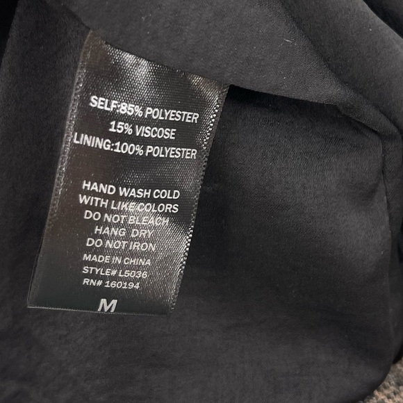 NWT By Together Blazer Oversized Plaid Double-Breasted Blazer Prince of Wales - Picture 9 of 12